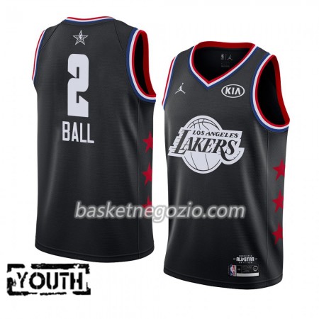 Canotte Bambino Los Angeles Lakers Lonzo Ball 2 2019 All-Star Jordan Brand Nero Swingman
